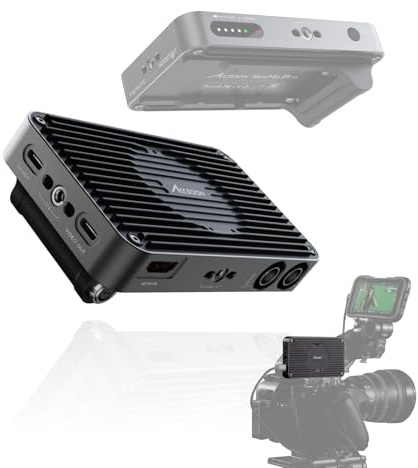 Accsoon SeeMo Pro SDI- und HDMI-Videosender, HDMI-zu-USB-C-Videoaufnahmeadapter, unterstützt 1080P 60FPS Echtzeitüberwachung/Live-Übertragung/Aufzeichnung, verwandelt iOS-Geräte in Kameramonitore