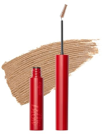 Espoir The Brow Color Face Fixation #1 Beige, 0,1 FlOz, Fixation facile sans fissuration, avec pinceau fin, Mascara à sourcils longue durée avec effet résistant aux taches, doux