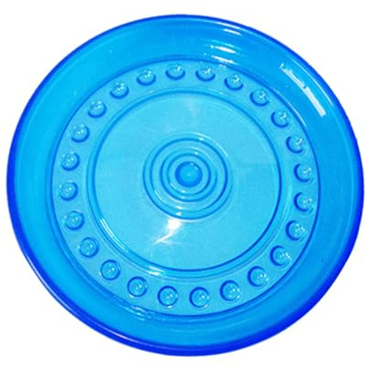 Milisten Disque Volant pour Chien De Compagnie 18 Cm Jouet Interactif À Rapporter Design Lumineux pour Le Dressage Et Le Jeu des Chiens