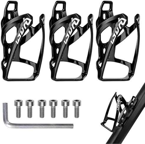 Bike Bottle Holder, Bike Accessories, 3pcs Universal Bicycle Water Bike Bottle Cage For Mountain Bike Accessories And Road Bike Water Bottle Holder, Hydration Solution With Included Installation Tool