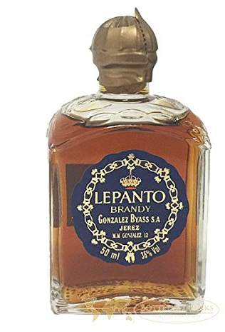 Lepanto Brandy 5 cl Miniatur