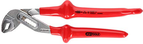 KS Tools 117.2205 Pico de loro 1000V con argolla de fijación para cordones de seguridad