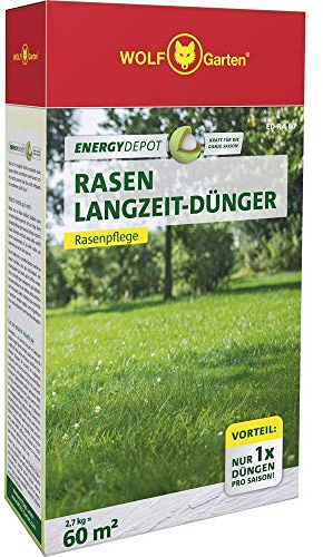 WOLF-Garten - Energy Depot Rasen-Langzeitdünger ED-RA 60 (für ca. 60 m²/Jahr); 3839010
