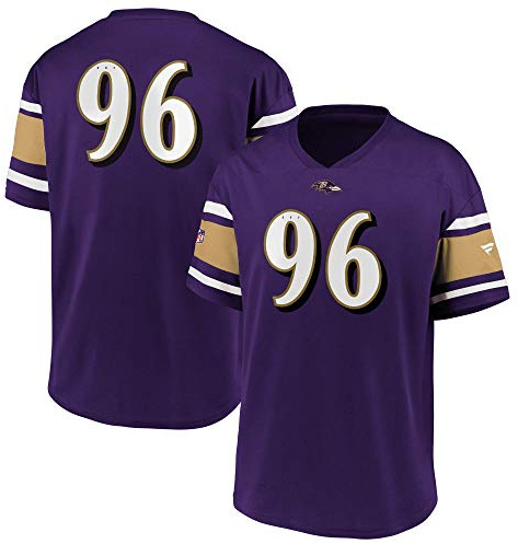 Fanatics Baltimore Ravens T-shirt Jersey fanshirt Supporter American Football Purple - M