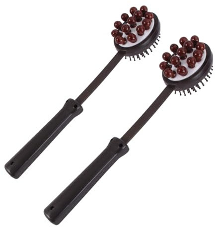 FOMIYES Akupunkturstab – 2 Stück Hölzerne Rückenmassagestäbe – Perfekt Für Männer Familie