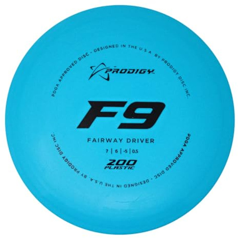 Prodigy Disc 200 F9 | Understable Disc Golf Fairway Driver | Extremely Durable | Great Disc Golf Disc for Beginners | Colors May Vary (170-175g)