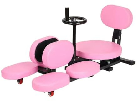 Professionell Bensträckare, Tung Utrustningssplitmaskin, 0-210° Justerbar Stretchutrustning, 200 Kg Lastkapacitet Med Svampryggstöd Och Sittdyna(Color1)