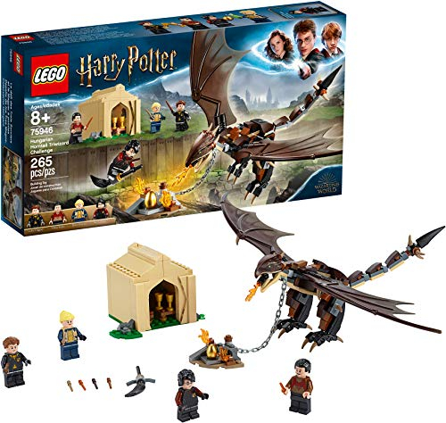 LEGO Harry Potter - Desafío de los Tres Magos Colacuerno Húngaro, Set de Construcción de Juguete para Recrear Mágicas Aventuras, Incluye Minifiguras de los Personajes (75946)