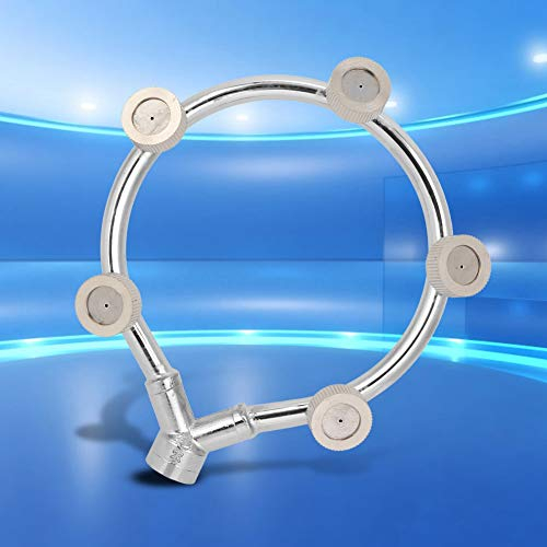 Pompa per impianto nebulizzazione Ugello per Nebulizzatore A Cinque Ugelli Tubo Spruzzatore Pressione Mobile Accessori da Giardino