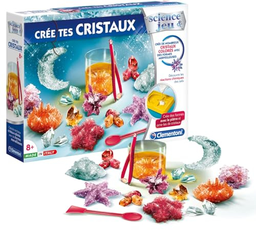 Clementoni- Cree tus Cristales, 52442, multicolor , color/modelo surtido