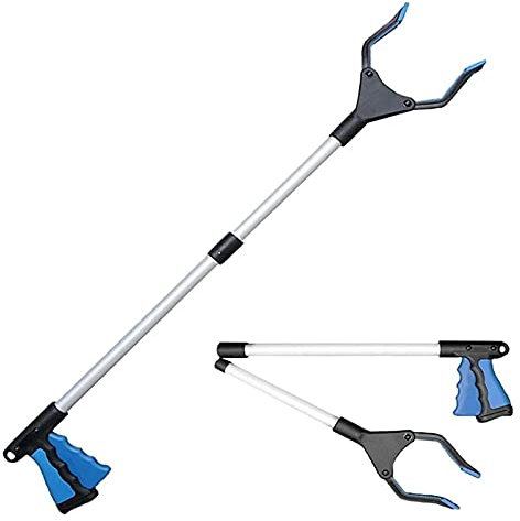 HODAGES Ramasseur d'ordures, ramasse-ordures Ramasseur Pliable Outils de ramassage Extension de préhension Collecteur de ramassage Ramasseur d'ordures Ramasseur Pliable Outils à Main Pinces