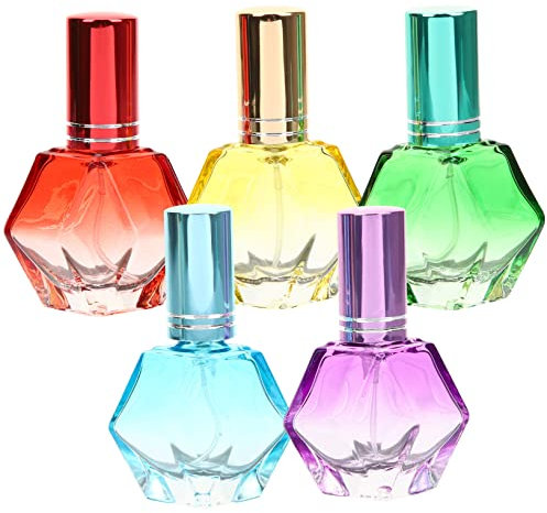 Cabilock Contenitori Per Flaconi Spray Decorativi Piccoli Da 10 Ml Flaconi Di Profumo Colorati Flaconi Ricaricabili Colore Casuale