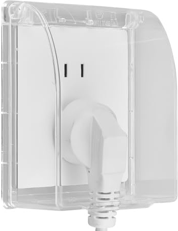 Copertura Di Uscita Trasparente: Copertura Impermeabile Di Output, Protezione Impermeabile Adesiva, Copertura Trasparente Presa Esterna | Coperture Di Uscita Di Sicurezza A Prova Di Spruzzo