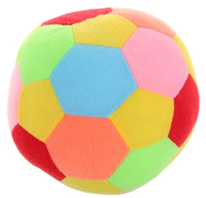 Mipcase Balle Montessori Tissu Doux pour Bébés Hochet Coloré de Sensoriel pour Préhension et Développement de Motricité pour Nourrissons et Tout Petits