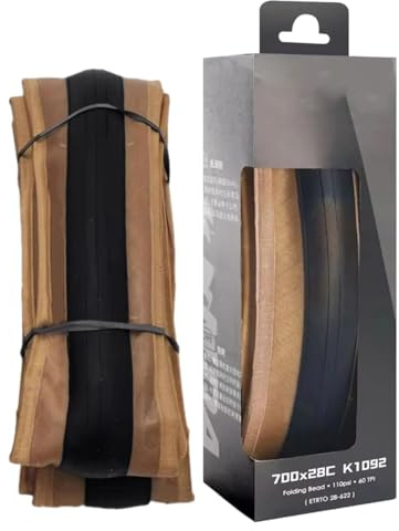 Huxibai Pneus et caméras de vélo | Pneu pliable 700 x 28c pour course sur route, protection contre les crevaisons Housse ultra légère pour vélo Pignon fixe Hommes Femmes en plein air