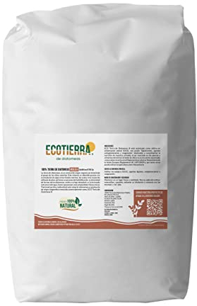 ECO Tierra de Diatomeas® 25kg - Complemento Mineral a Base de Diatomeas, Sin Calcinar, para Alimentación Animal - Seguridad, Calidad y Compromiso Desde 2015 - MO25