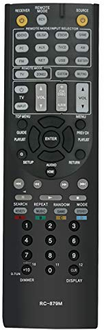 VINABTY Télécommande RC-879M RC879M remplacée pour ONKYO récepteur AV TX-NR535 TX-SR333 HT-R393 HT-S3700