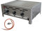 BSR-Grillen 3-flammiger Profi Gasgrill aus Edelstahl, stufenlos regelbar, Gasbräter, Gastrogrill, Gastrobräter, Gasschlauch und Druckminderer (13 kW | verchromter Grillrost)