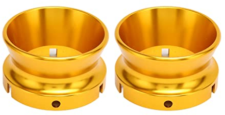 1 Paire D'adaptateurs de Moyeu Nab Ouvreur Universel de 10 Pouces pour Magnétophones à Bobine, pour Studer ReVox, pour Akai, pour Teac, Or