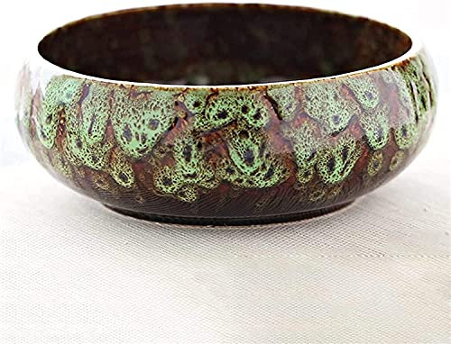 Pot de fleur en céramique bonsaï de personnalité créative, pot de plante hydroponique non poreux, décoration de maison de chlorophytum de personnalité, pots de plantation de plantes d'intérieur (coule