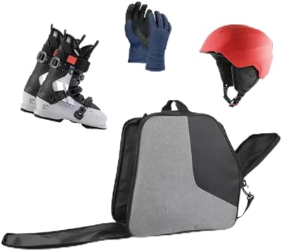 BBTISG Schlittschuhtaschen, Rollschuhtasche Schlittschuhtasche mit verstellbarem Schultergurt, Schneesportausrüstung, Tasche, Ski-Rucksack für Damen, Herren, Erwachsene und Kinder