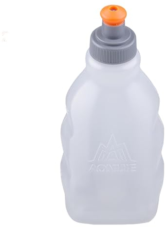 Squeeze Water Bottles - 170/250ml Soft Squeezable Bottles | High Sealing Design Sports Water Bottles | Convenient Carrying Fitness Squeeze Bottles | Cycling Water Bottles for Running Riding Gym