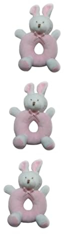 UPKOCH 3 Stück Babyrassel Lernspielzeug Rasselspielzeug Rassel Für Neugeborene Säuglingsspielzeug Babyhandrassel