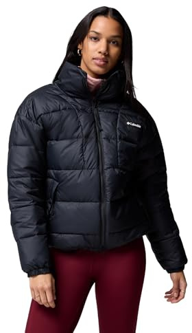 Columbia Women's Pike Lake Jacket, Puffer Jacket, Black, Medium