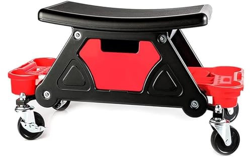 Shop Seat Mechanic Stool Heavy Duty Roller Mechanics Seat Rolling Workbench Creeper Seat With Wheels Workshop Stool