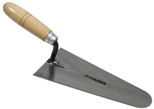 Truelle de maçon en acier, 240 mm, design ergonomique, robuste et durable, idéale pour les mélanges et finitions en construction. *