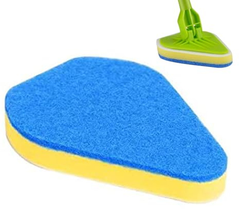 Bathroom Scrubber | Scrub Brushes For Cleaning | Extendable 2 In 1 Tile Scrubber With Adjustable Head, Detachable Clean Brush Sponge For Baseboard Bathroom Bathtub Floor Wall