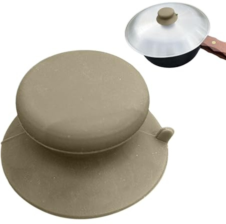 Botón De Tapa En Maceta - Manija De Tapa De Olla Con , Botón De Cocina Desmontable | Succión De Ascensor De Silicona Resistente Al Calor Para Ollas, Cuencos, Equipo De Camping