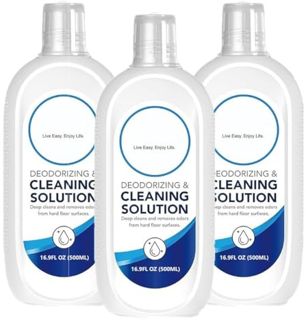 Confezione da 3 detergenti da 500 ml, compatibili con Tineco Floor One S3, S5, S6, S7& iFLOOR, pulizia profonda per pavimenti diversi
