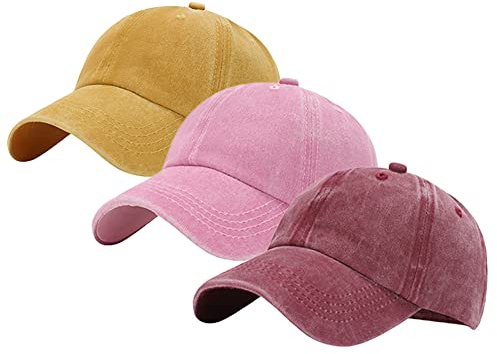 3 Pack Toddler Hat Toddler Baseball Hats for 2-7 Years Boys and Girls