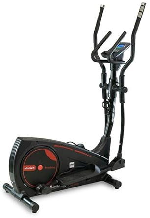 Bicicletta Ellittica BH Munich Connect - Kinomap,Zwift - Volano 12kg - Magnetico - Peso massimo utente 120kg - Monitor LED Connect
