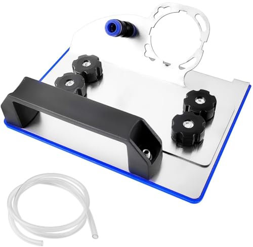 Soporte para 45 Grados Cortadora de Azulejos Soporte, Ajustable para Amoladoras Tipo 100, Soporte para Amoladora Angular, Herramienta de Biselado de Azulejos, Soporte para Maquina Cortar Azulejos