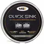 NGT Quick Sink Braid Carp Fishing Line Moss Green 20-25lb - Large 300m Spool (20lb)