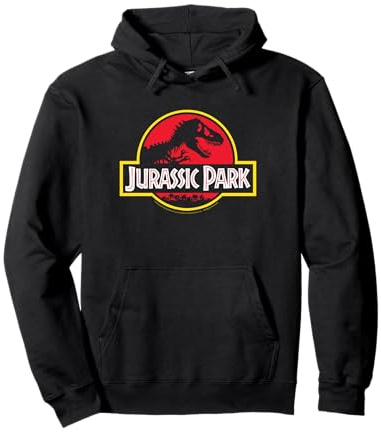 Logo T-Rex Adventure Jurassic Park 2025 Sweat à Capuche