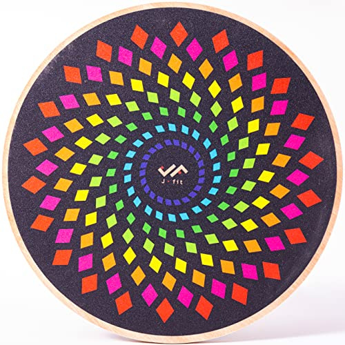 JFIT Balance Board, 15.4, Kaleidoscope