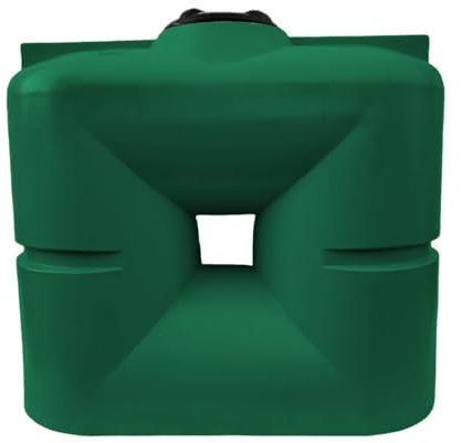 Varile Depósito de agua potable de 1000 l, depósito de pared, rosca interior integrada de 1 pulgada, libre de BPA, apto para alimentos (verde)