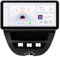 Android 13 Autoradio 10.33 Zoll Touchscreen 8-Kern Für Peugeot 107 /Toyota Aygo/Citroen C1 2005-2014 WiFi CarPlay/Android Auto Bluetooth 4G LTE RDS OPS SWC DSP