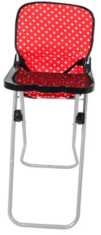 ERINGOGO Puppenhochstuhl-Spielzeug Kinder-esszimmerstuhl Zum Füttern Babypuppen-zubehör Leicht Und Tragbar