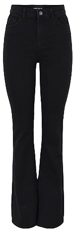 PIECES Pcpeggy Flared Hw Jeans Bl-Vi Noos