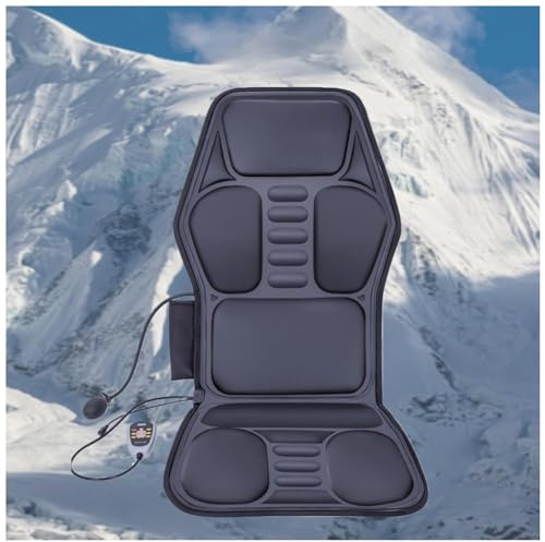 CENAP Sedile Auto Sportivo, Inverno Facile da Usare, Massaggiatore Elettrico Massaggio Cuscino Furgone O Ufficio