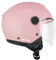 CGM Casco open face young, 261A MINI MONO Rosa opaco, YXL (53-54cm)