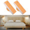 Joollurm Rechargeable Wall Lights Indoor, Battery Operated Wireless Wall Mounted Lamp, Portable Detachable 360 Swivel, Dimmable Magnetic Sconce for Picture, Bedroom, Living Room (2 Pack)