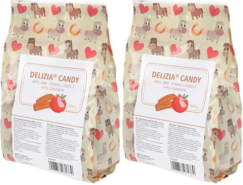 Covalliero Delizia Candy Pomme/Cannelle 600 g (Lot de 2)