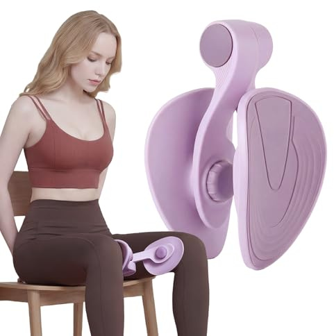 SUSHENJO Inner Thigh Exerciser, Thigh Trainer & Pelvic Floor Exercise Devices for Women and Men, Hip Glute & Leg Toner, Non-Slip Stable Design Home Gym Equipment for Home Workout