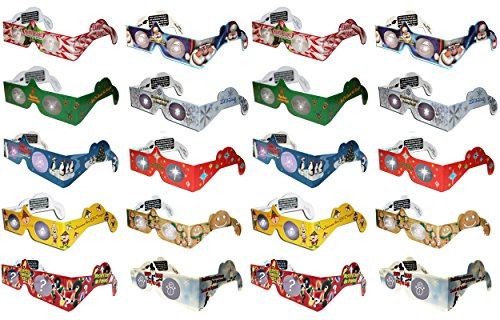 20 PAIRS 3D Christmas Glasses HolidayEyes(tm) & NEW YEAR XMAS