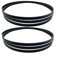 Hoja de sierra de cinta de 2 uds., 2490x20x0,62mm, hojas de sierra de cinta de 4 TPI for corte de madera, herramientas de carpintería, accesorios LYXDWRC